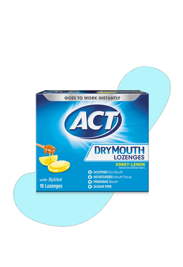 Dry Mouth Lozenges ACT® Dry Mouth Relief Products