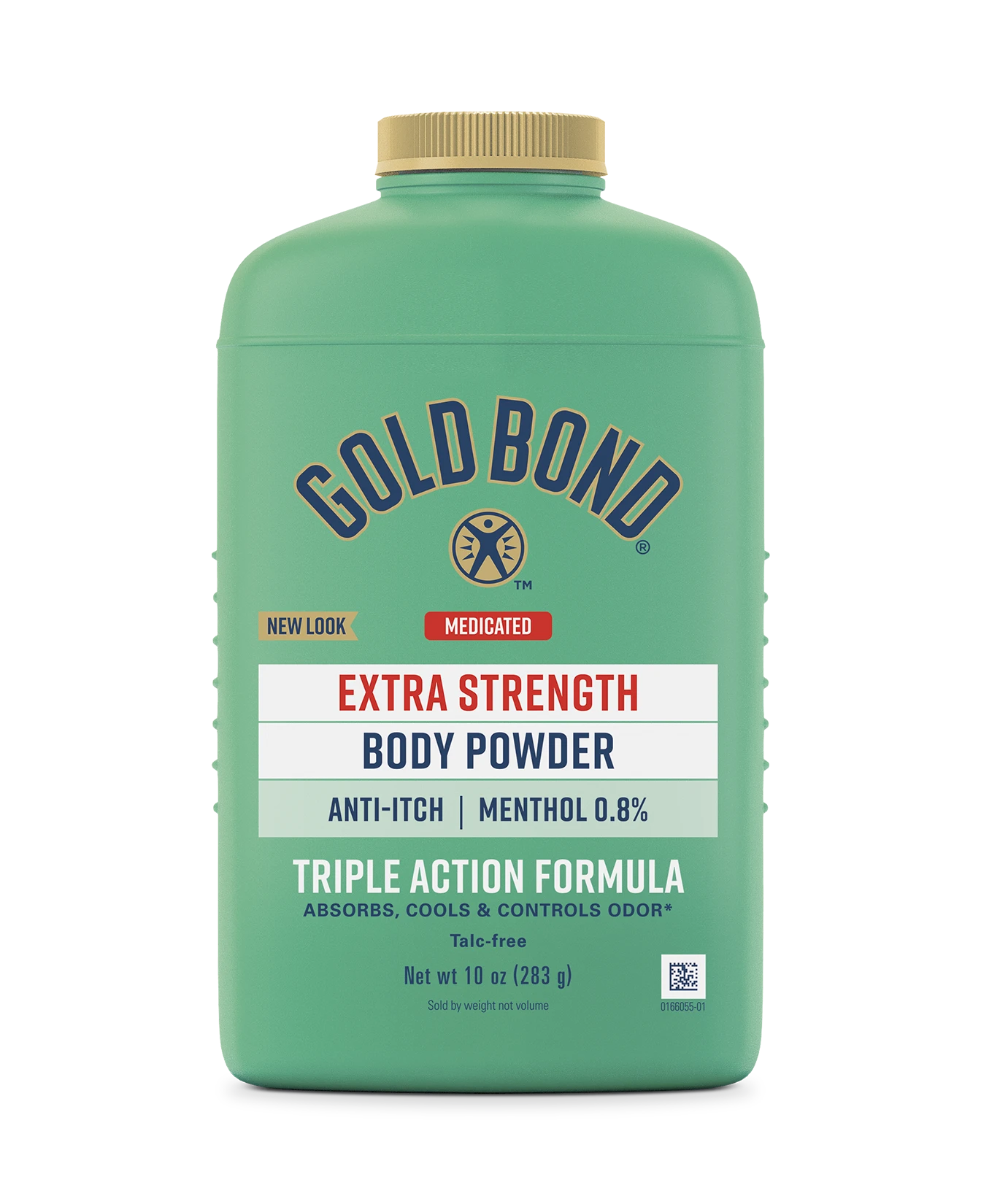 Front of Gold Bond Original Strength Medicated Body Powder bottle
