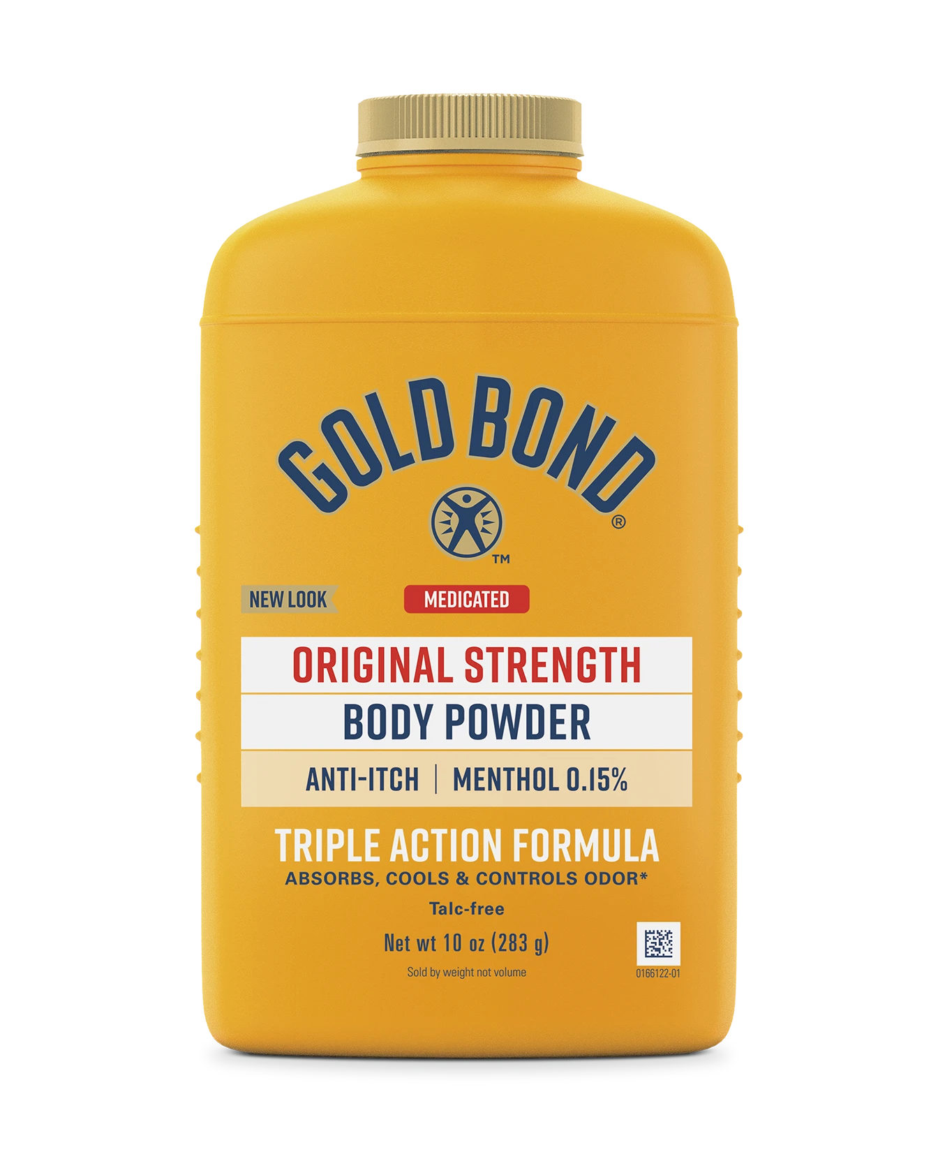 Front of Gold Bond Original Strength Medicated Body Powder bottle
