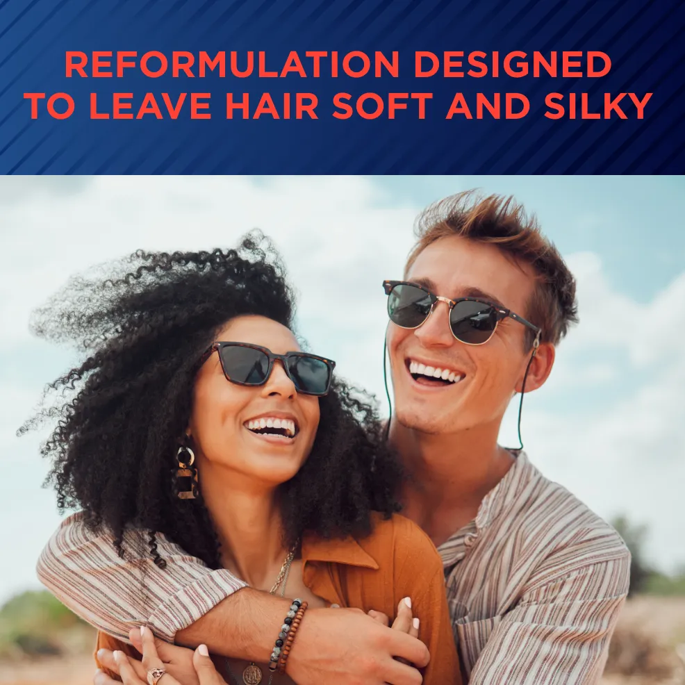 Packaging of Selsun blue® Medicated Antidandruff Shampoo bottle and benefit statements.