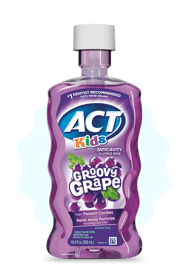 Kids Mouthwash ACT® CavityPrevention Fluoride Mouth Rinse