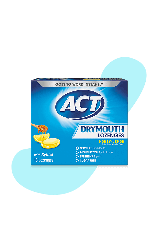 Dry Mouth Lozenges ACT® Dry Mouth Relief Products